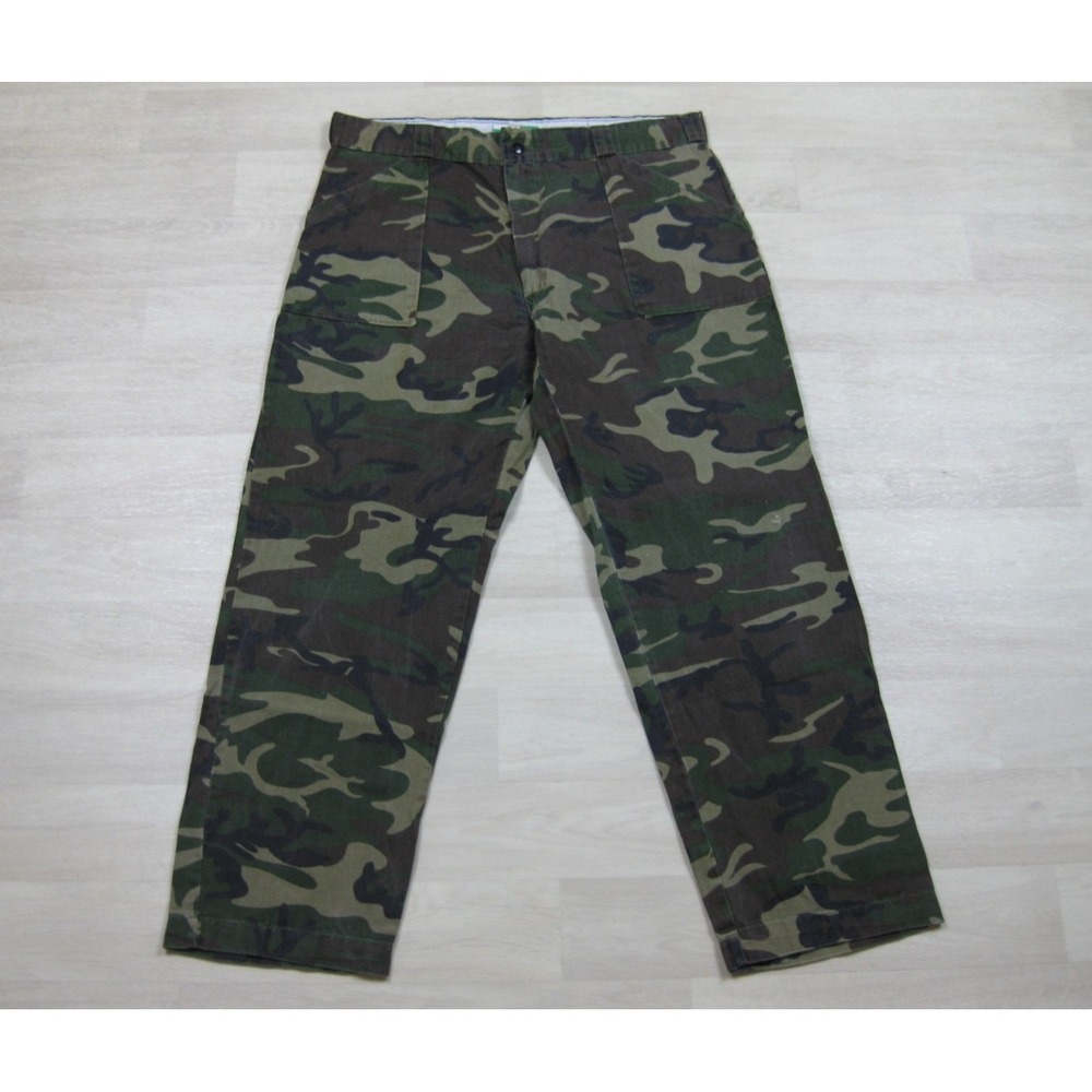 Vintage 90s Game Winner Camo Pants (37x29.5) Baker Pocket Camouflage Hunting